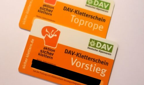Artikelbild zu Artikel Kletterscheinkurs am 22. und 23.04.2023